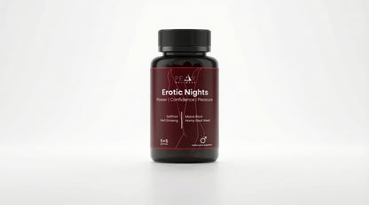 Erotic Nights sexual wellness gummies, strawberry, front of pack